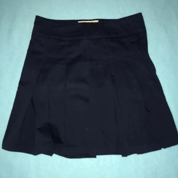𝅺CHEROKEE uniform skort pleated adjustable waistband navy blue NWOT size 12 - Picture 1 of 8